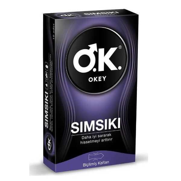 OKEY SIMSIKI PREZERVATİF 10LÜ