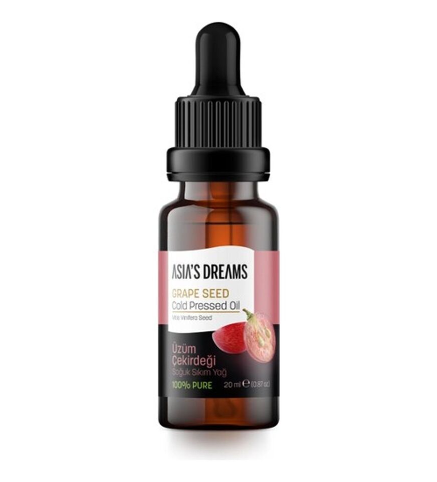 ASİA'S DREAMS ÜZÜM ÇEKİRDEĞİ YAĞI 20 ML
