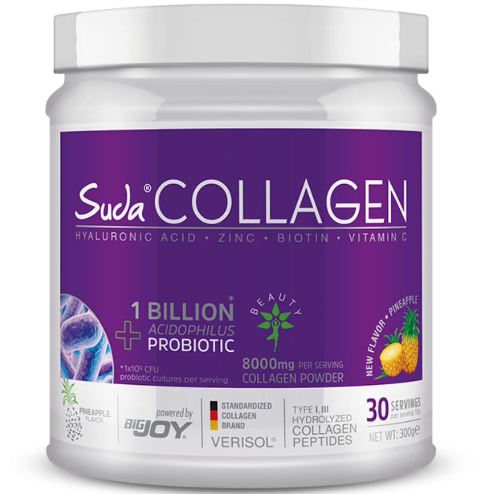 SUDA COLLAGEN PROBİYOTİK ANANAS AROMALI 300 GR