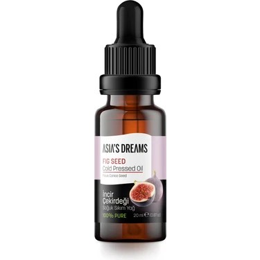 ASİAS DREAMS İNCİR ÇEKİRDEĞİ YAĞI 20 ML