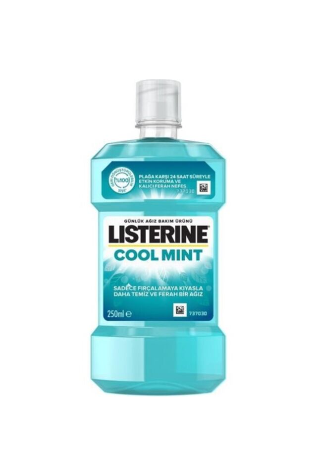 LİSTERİNE COOL MİNT NANE AROMALI AĞIZ ÇALKALAMA SUYU 250 ML