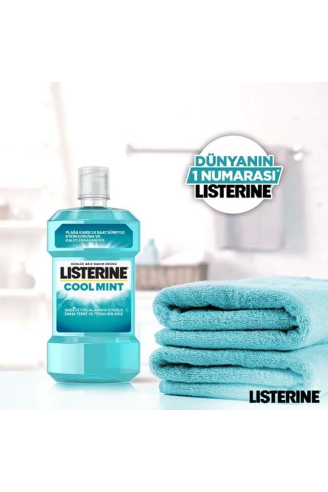 LİSTERİNE COOL MİNT NANE AROMALI AĞIZ ÇALKALAMA SUYU 250 ML