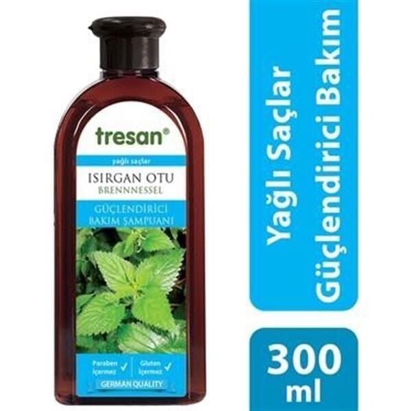TRESAN ISIRGAN OTU YAĞLI SAÇLAR ŞAMPUAN 300 ML
