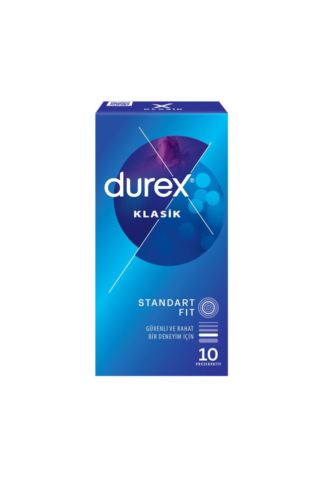 DUREX PREZERVATİF KLASİK 10 LU