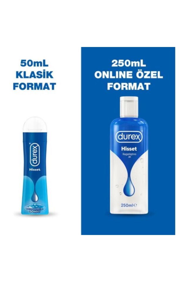 DUREX HİSSET PRÜZSÜZ HAS JEL 50 ML
