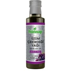 HÜNNAP ÜZÜM ÇEKİRDEĞİ YAĞI SOĞUK PRES 100 ML