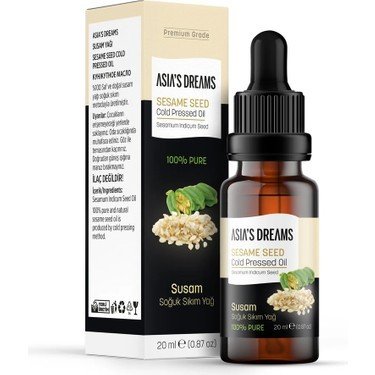 ASİAS DREAMS SUSAM YAĞI 20 ML