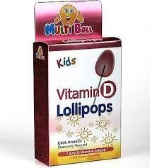 MULTİBALL KİDS VİTAMİN D LOLİPOP