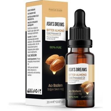 ASİA'S DREAMS ACI BADEM YAĞI 20 ML