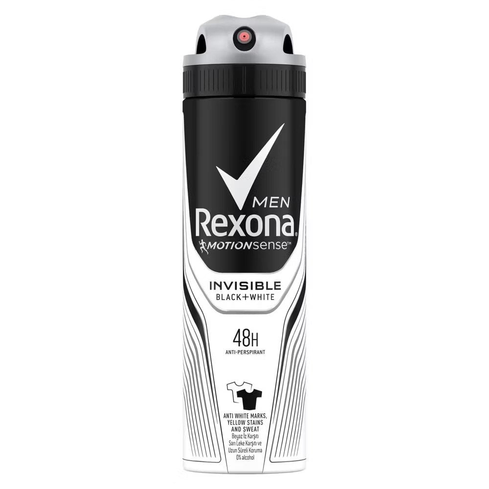 REXONA DEO 150ML BAY İNVİSİBLE BLACK WHITE