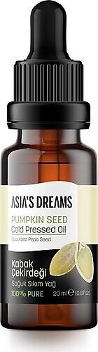 ASİA'S DREAMS KABAK ÇEKİRDEĞİ YAĞI 20 ML