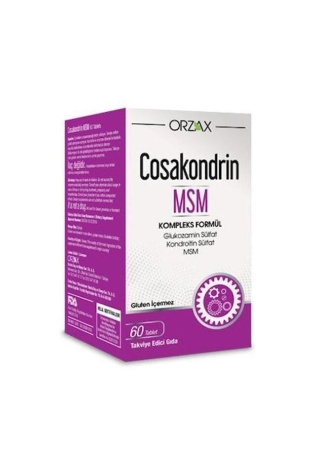 ORZAX COSAKONDRİN MSM 60 TABLET