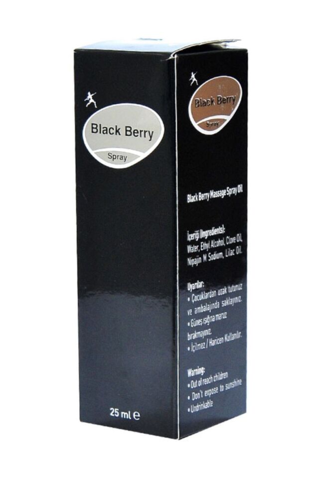 BLACK BERRY BİTKİSEL FOR MEN SPREY 25 ML