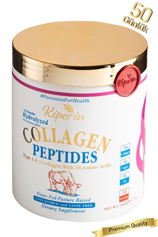 KIPERIN COLLAGEN TOZ 50 GÜNLÜK 500 GR