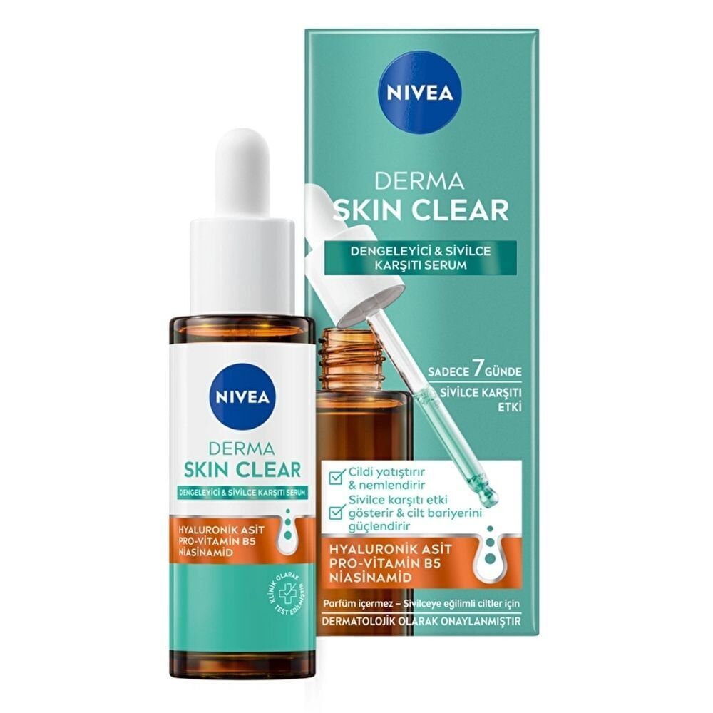 NIVEA DERMA SKİN CLEAR SİVİLCE KARŞITI SERUM 30 ML