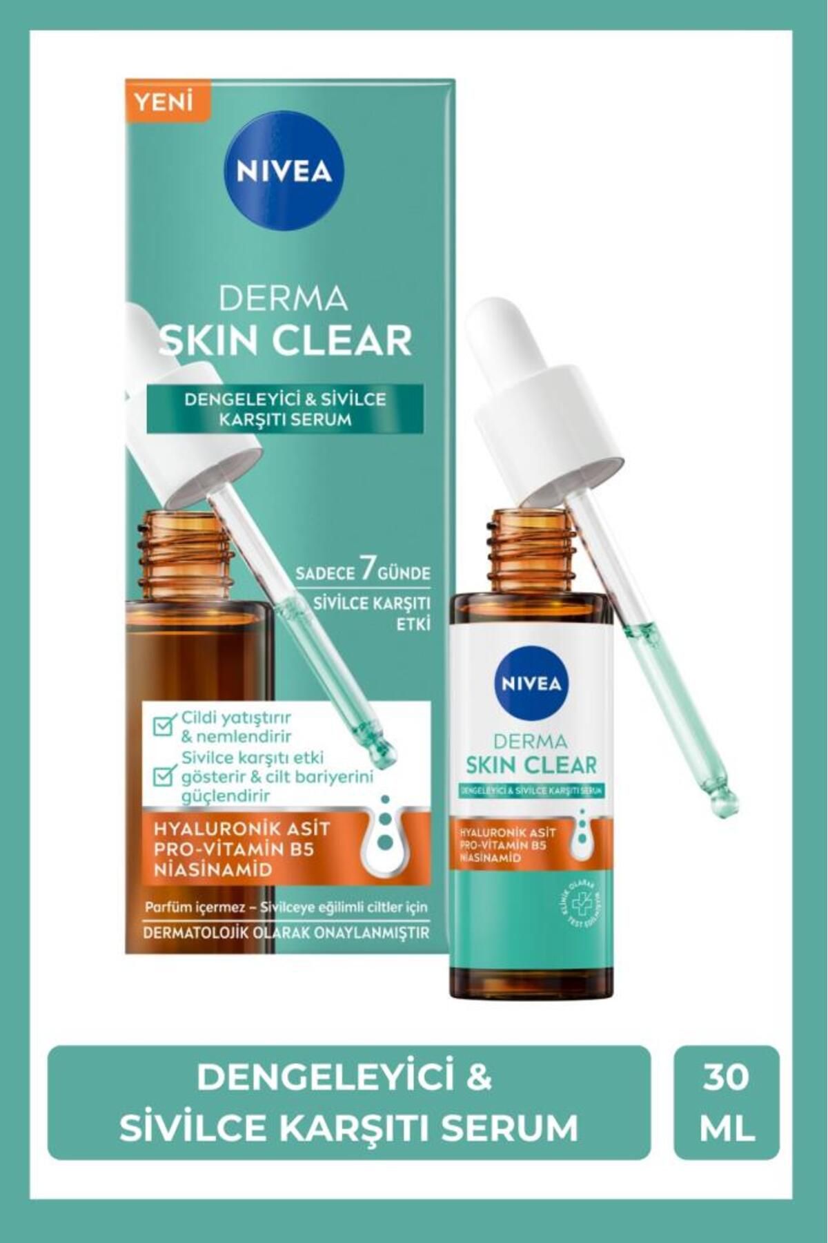 NIVEA DERMA SKİN CLEAR SİVİLCE KARŞITI SERUM 30 ML