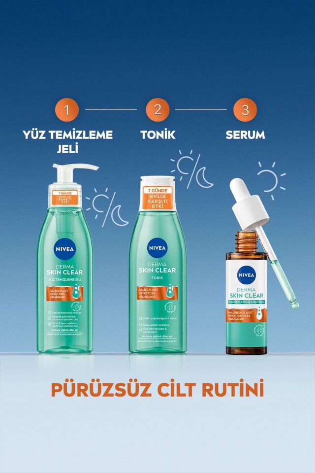 NIVEA DERMA SKİN CLEAR SİVİLCE KARŞITI SERUM 30 ML