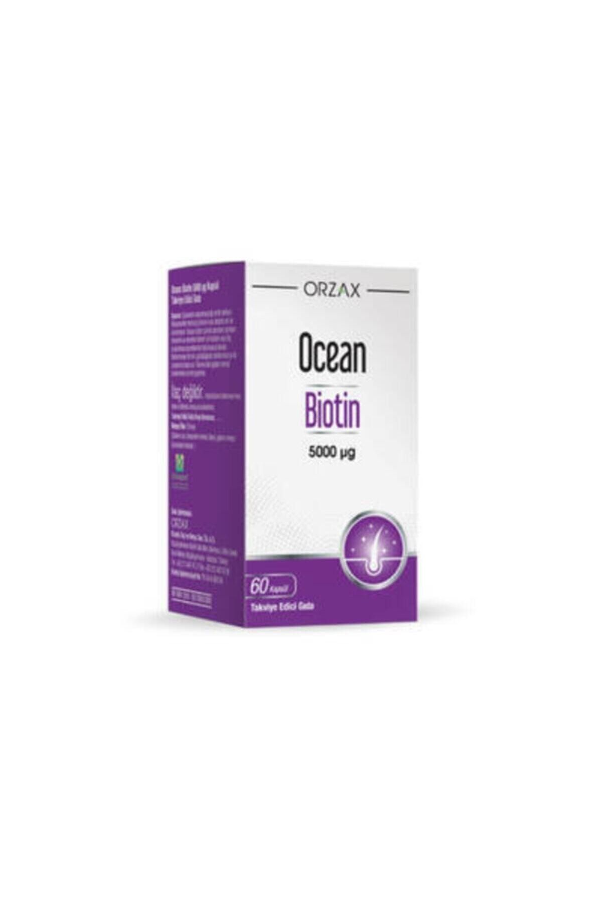 OCEAN BİOTİN 5000 MG 60 KAPSÜL