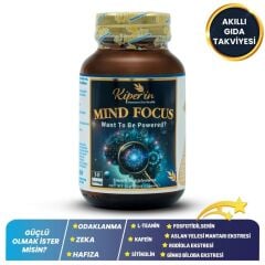 KİPERİN MİND FOCUS GIDA TAKVİYESİ 60 KAPSÜL