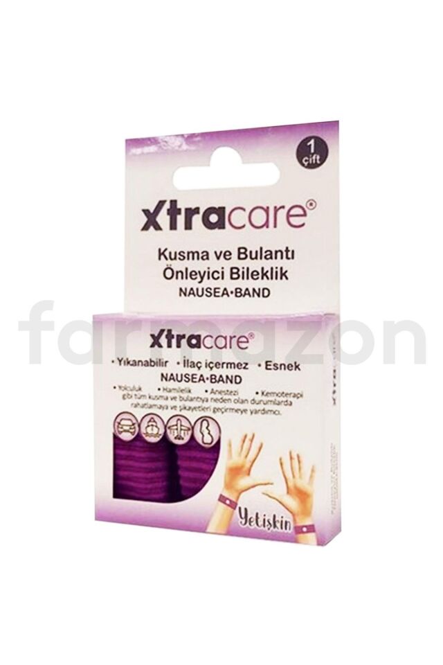 XTRACARE KUSMA VE BULANTI ÖNLEYİCİ BİLEKLİK MOR
