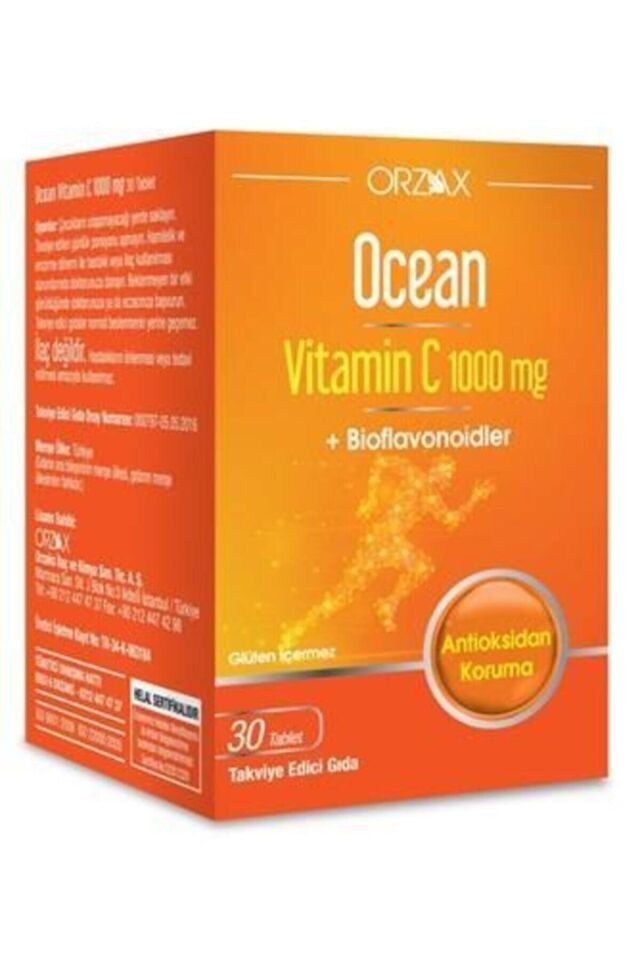 OCEAN VİTAMİN C 1000 MG 30 TABLET
