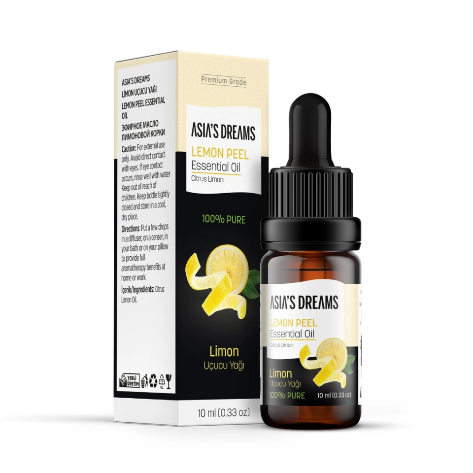 ASİAS DREAMS LİMON KABUĞU UÇUCU YAĞI 10 ML