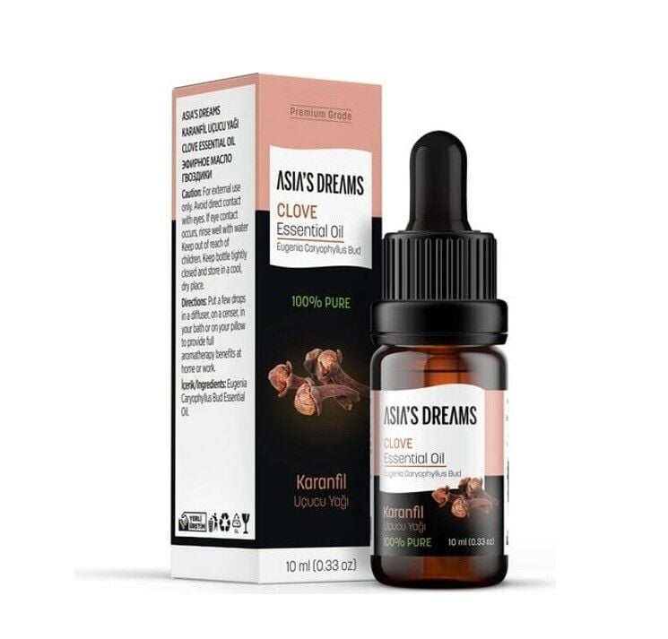 ASİA'S DREAMS KARANFİL UÇUCU YAĞI 10 ML