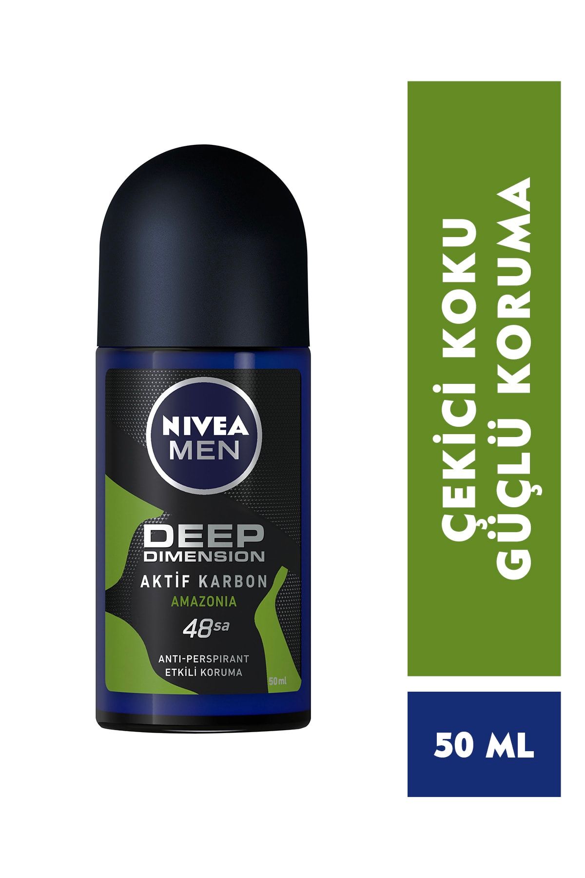 NİVEA ROLL-ON DEEP AMAZONİA FOR MEN 50 ML