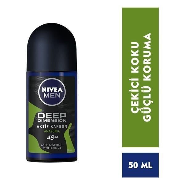 NİVEA ROLL-ON DEODORANT DEEP AMAZONİA FOR MEN 50 ML