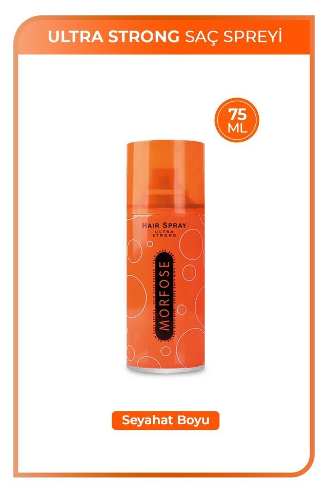 MORFOSE ULTRA STRONG SAÇ SPREYİ 75 ML