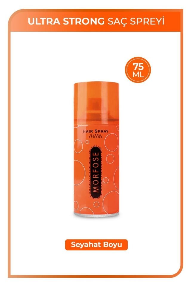MORFOSE ULTRA STRONG SAÇ SPREYİ 75 ML