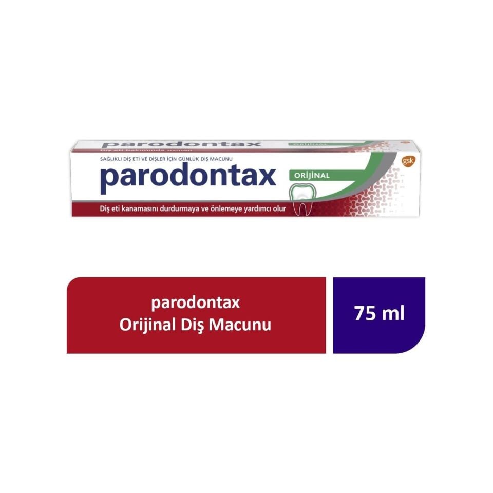 PARODONTAX ORİJİNAL DİŞ MACUNU 75 ML