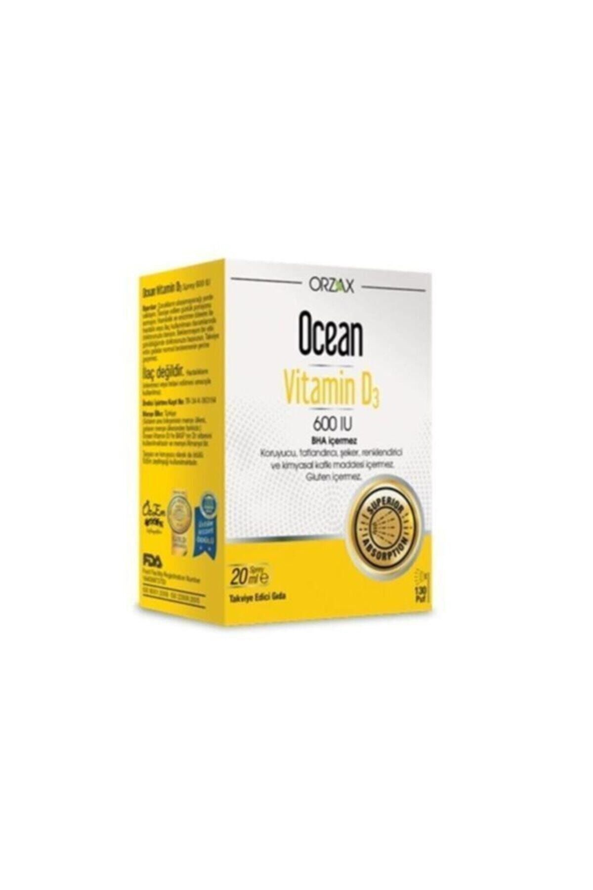 OCEAN VİTAMİN D 600 IU SPREY