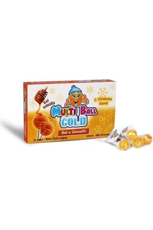 MULTIBALL COLD BAL - ZENCEFİL 12Lİ LOLİPOP