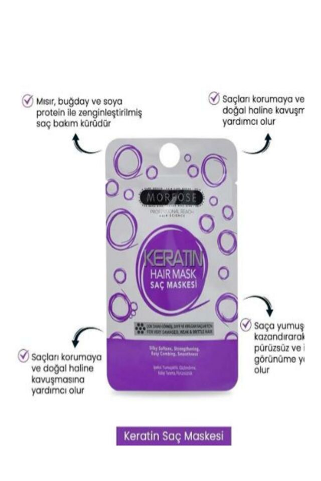 MORFOSE KERATİN SAÇ MASKESİ 25 ML