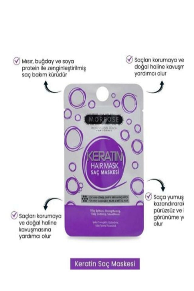 MORFOSE KERATİN SAÇ MASKESİ 25 ML