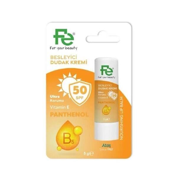 FE LİP BALM PANTHENOL SPF50 5 GR