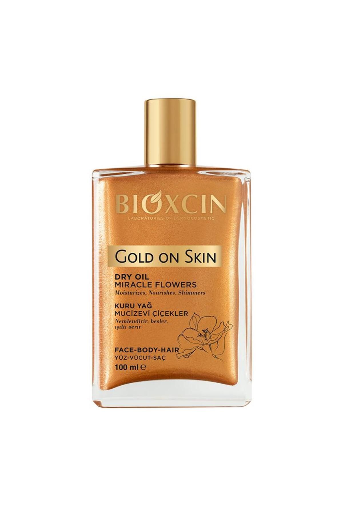 BİOXCİN GOLD ON SKİN ALTIN PARILTILI KURU YAĞ 100 ML