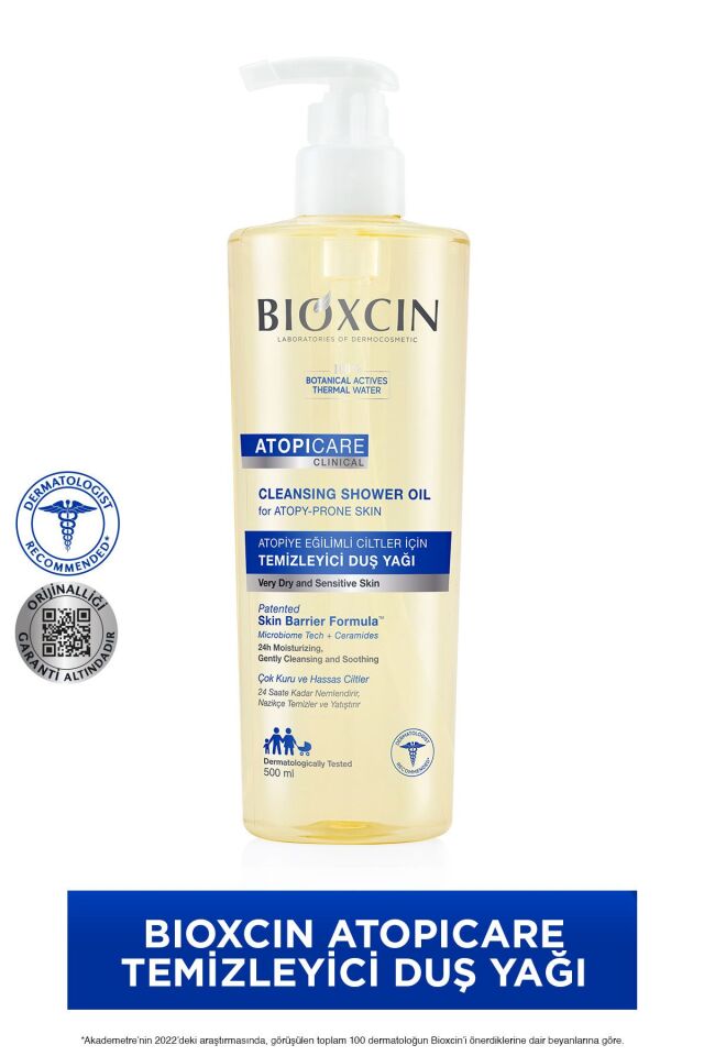 BIOXCIN ATOPICARE TEMİZLEYİCİ DUŞ YAĞI 500