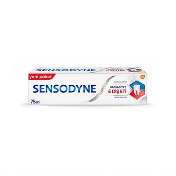 SENSODYNE DİŞ MACUNU HASSASİYET&DİŞ ETİ BEYAZLATICI 75 ML