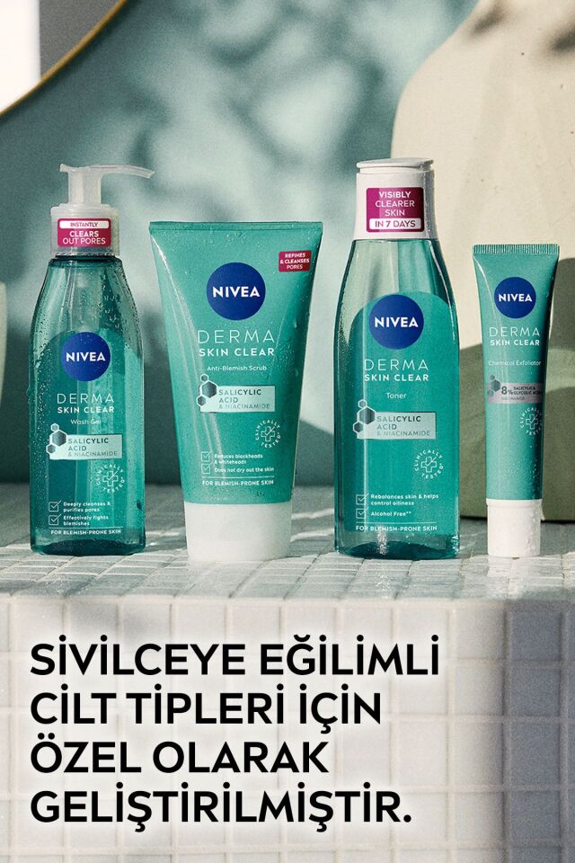 NIVEA DERMA SKIN CLEAR PEELING 150 ML