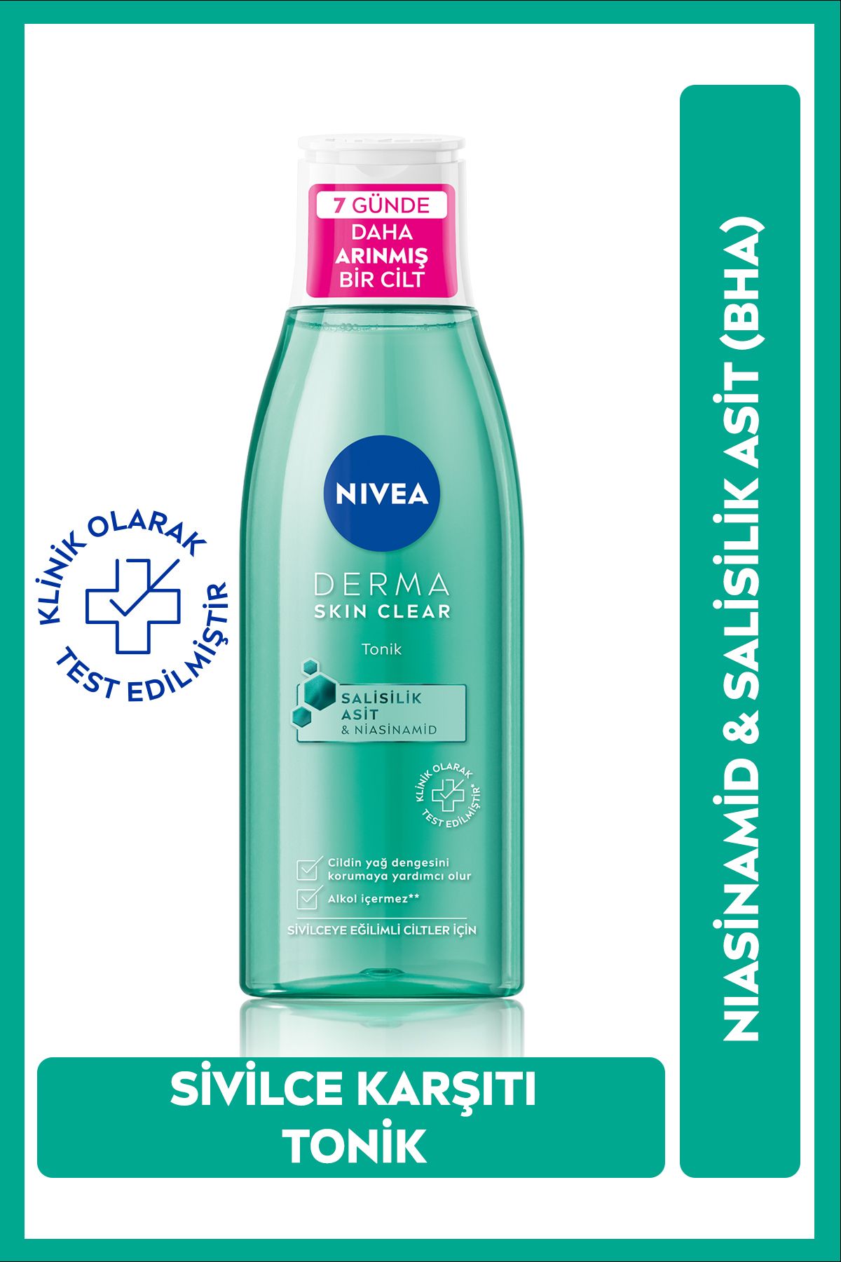 NIVEA DERMA SKIN CLEAR TONİK 200 ML