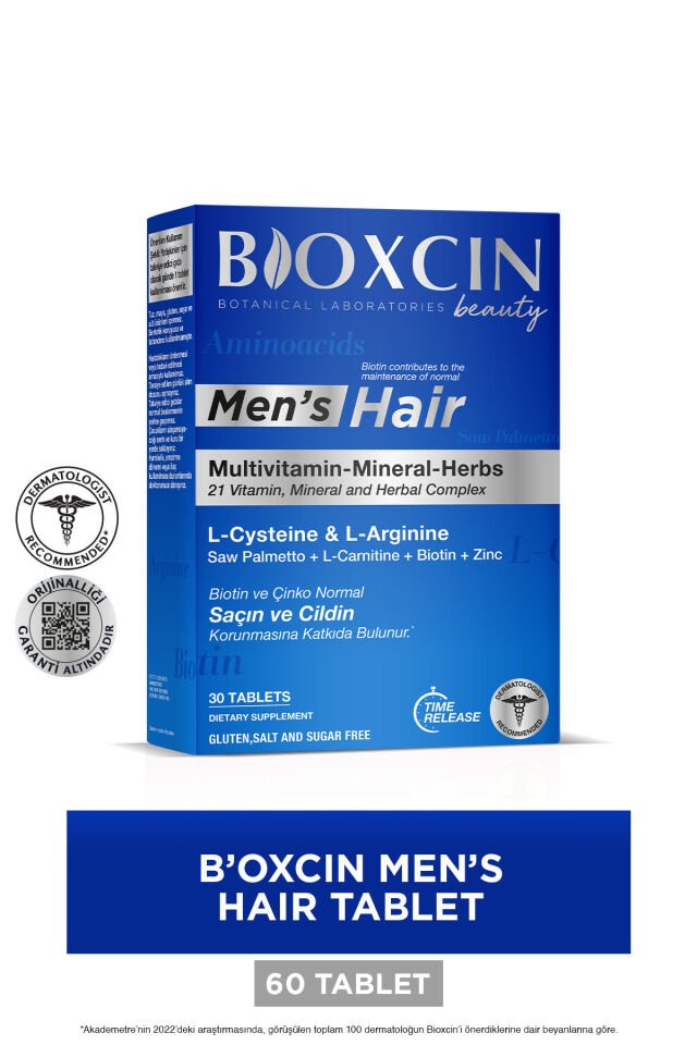 BİOXCİN MEN'S HAİR 30 TABLET