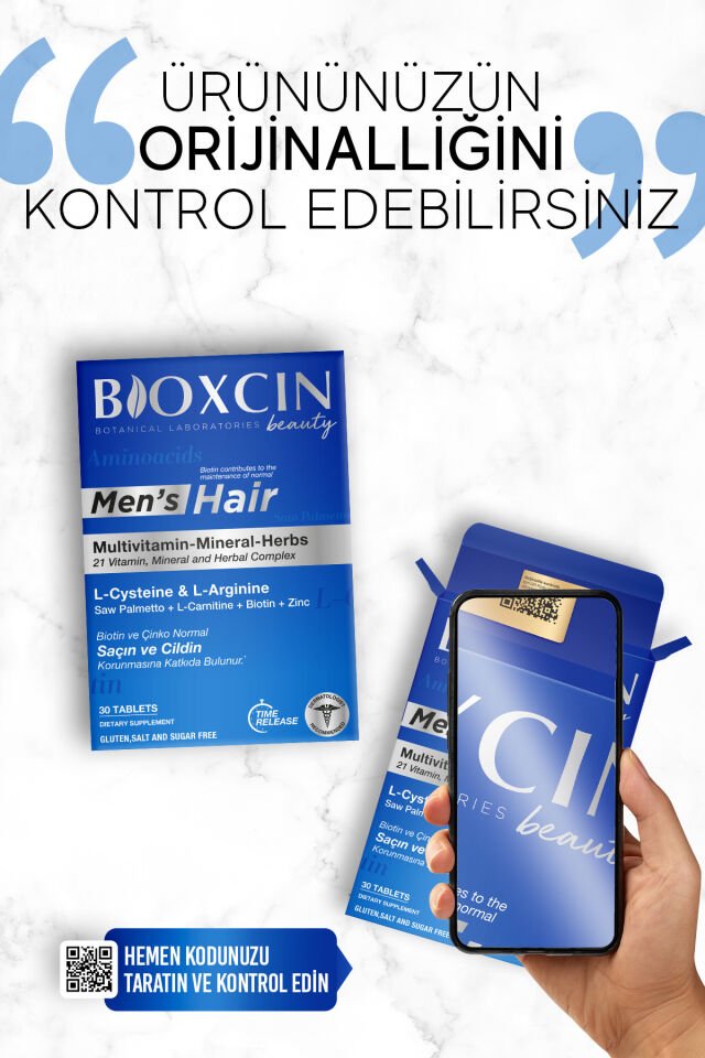 BİOXCİN MEN'S HAİR 30 TABLET
