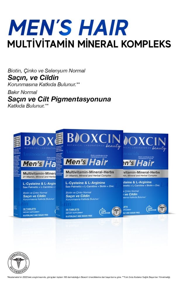 BİOXCİN MEN'S HAİR 30 TABLET