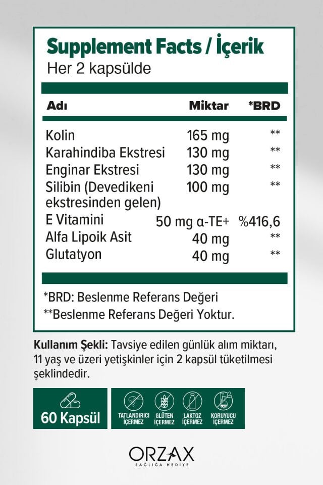 OCEAN HEPALEX KOLIN 60 KAPSUL