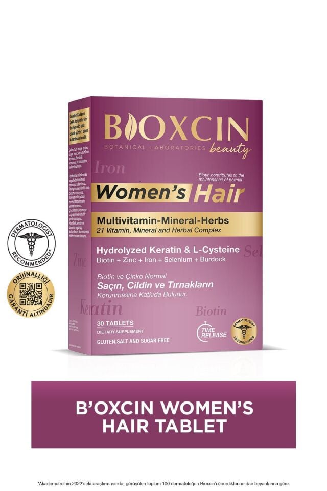 BİOXCİN WOMEN'S HAİR 30 TABLET