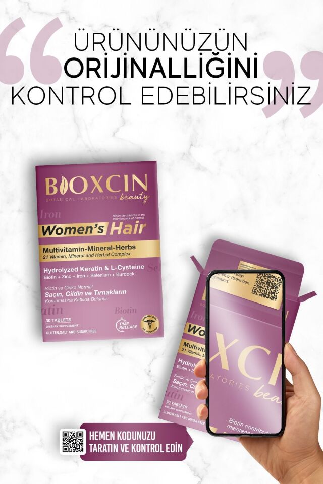 BİOXCİN WOMEN'S HAİR 30 TABLET