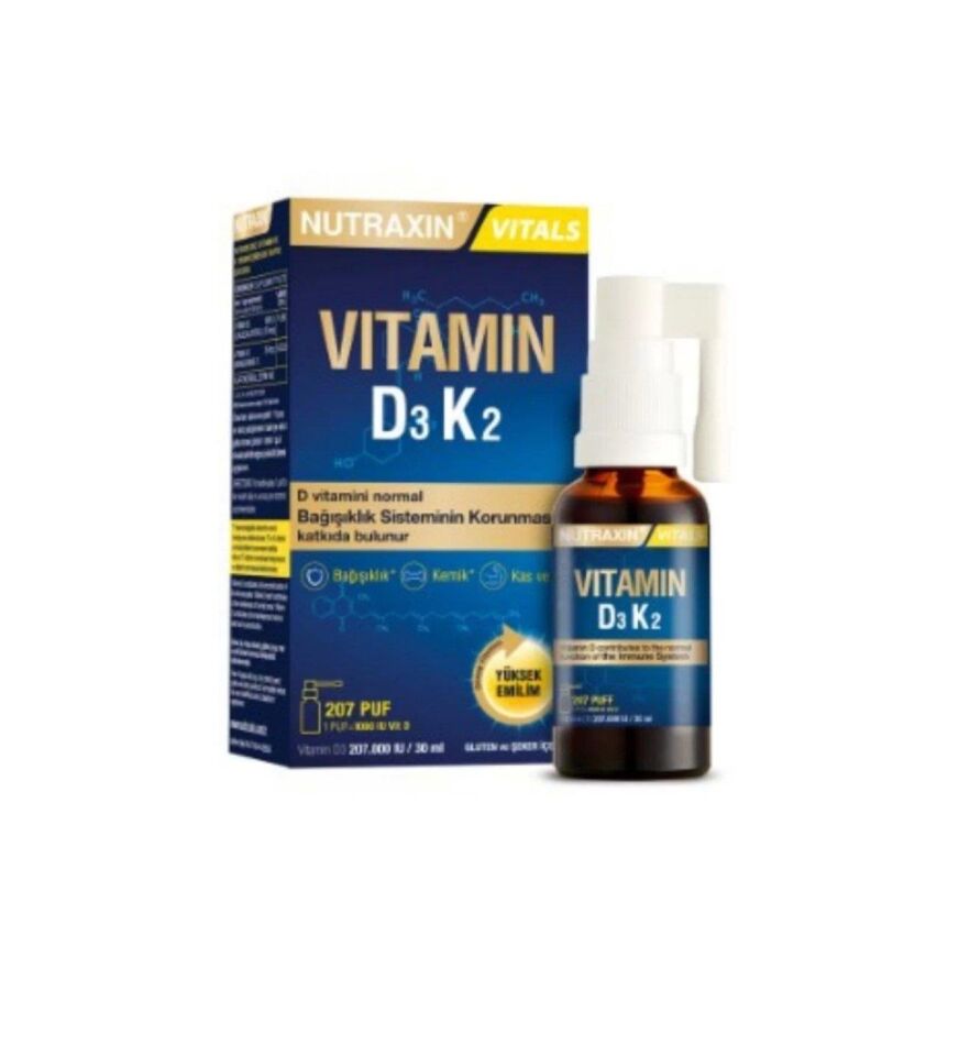 NUTRAXIN D3K2 VITAMIN 30 ML