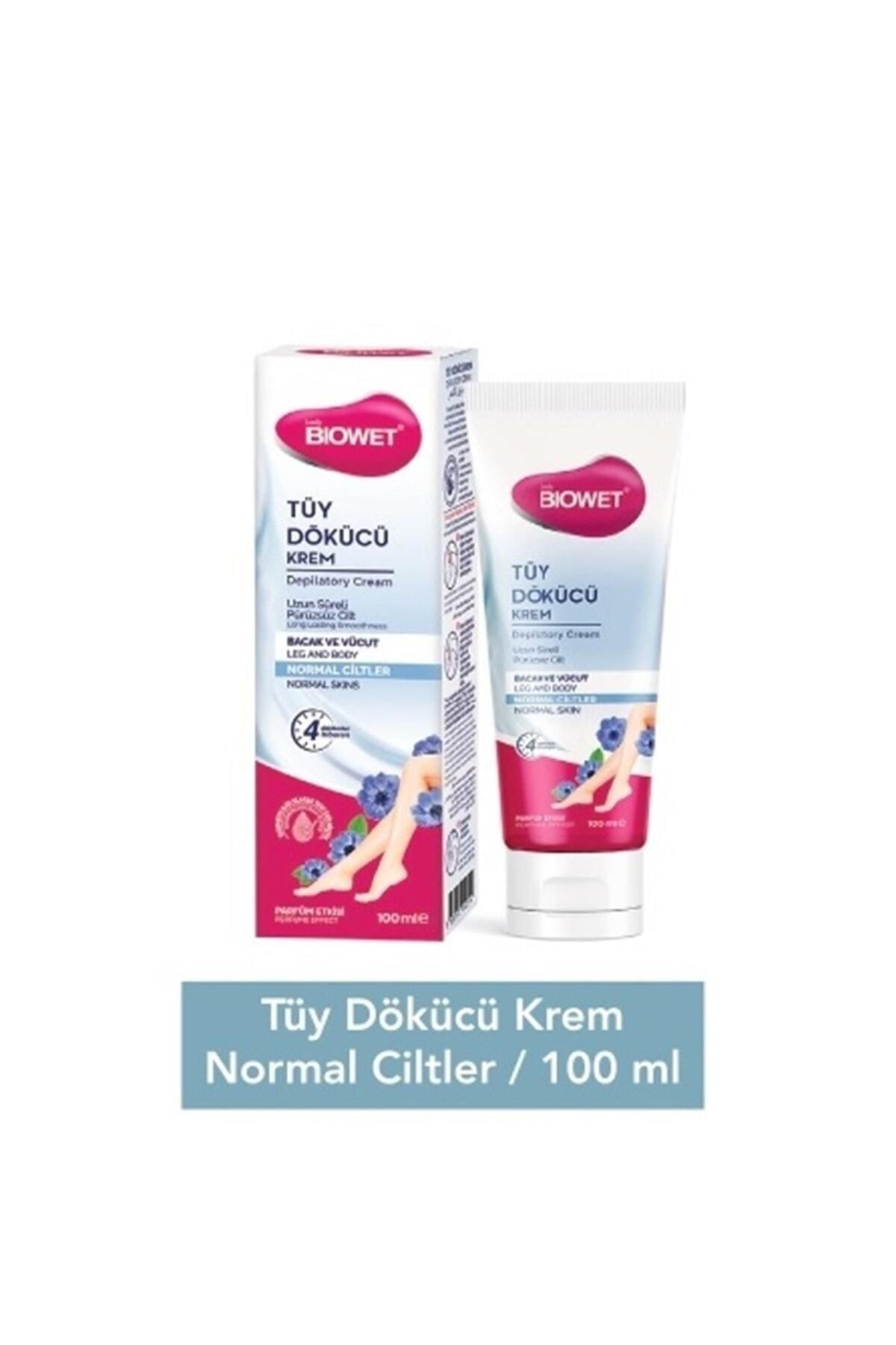 BIOWET TÜY DÖKÜCÜ KREM NORMAL CİLTLER 100 ML